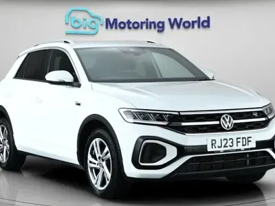 Used VW T-Roc R-line 150 HP (110 kW) 2023 White SUV