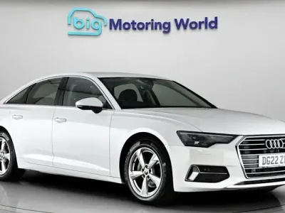 Begagnad Audi A6 Sport 204 HK (150 kW) 2021 Vit Sedan