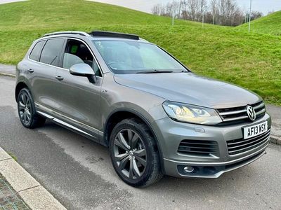 Grey Used 2013 VW Touareg R-line SUV | £7,750 (Fair price)