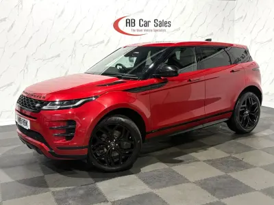 Used Land Rover Range Rover evoque HSE Dynamic 2019 Red SUV
