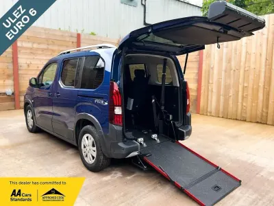 Used Peugeot Rifter Access 2021 Blue MPV