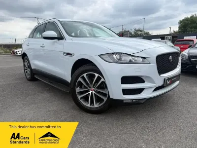 Second-hand Jaguar F-Pace Portfolio 2018 Alb SUV