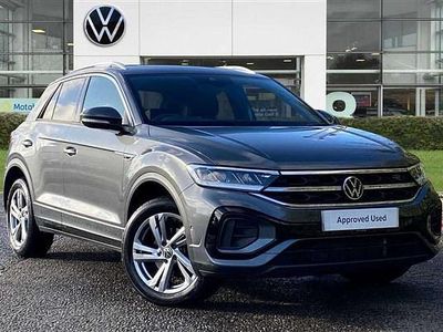 Grey Used 2023 VW T-Roc R-line SUV | £23,599 (Fair price)