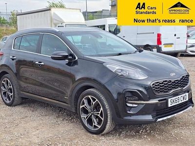 Black Used 2019 Kia Sportage GT-Line SUV | £13,988 (Fair price)
