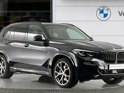 Used BMW X5 M Sport 389 HP (286 kW) 2021 Black SUV