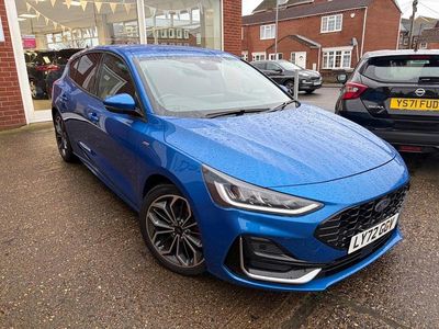 Used Ford Focus ST-Line 120 HP (88 kW) 2023 Blue Hatchback