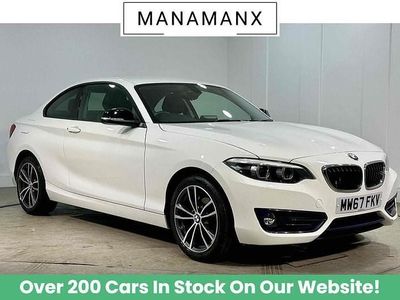 White Used 2017 BMW 218 Sport Line Coupe | £11,979 (Fair price)