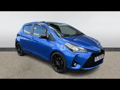 Used Toyota Yaris Hybrid Sport 2020 Blue/black Hatchback