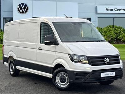 White New 2025 VW Crafter Van | £34,991 (Good price)