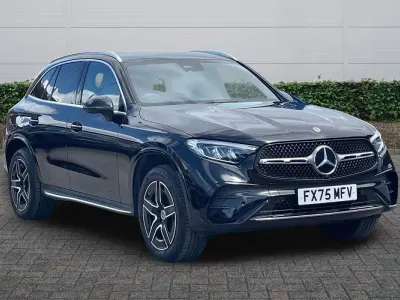 Used Mercedes GLC300e AMG line 2025 Black SUV