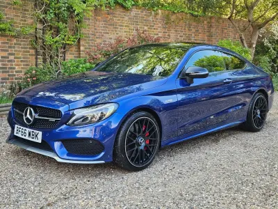 Used Mercedes C43 AMG Premium 2016 Blue Coupe