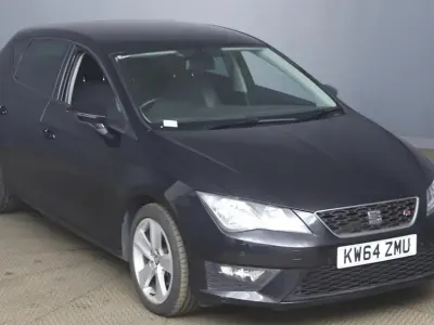 Begagnad Seat Leon FR 150 HK (110 kW) 2015 Svart Halvkombi