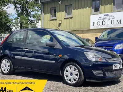Used Ford Fiesta Style 75 HP (55 kW) 2007 Blue Hatchback