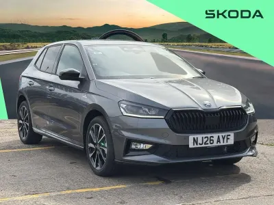 New Skoda Fabia Monte Carlo 147 HP (108 kW) 2026 Grey Hatchback