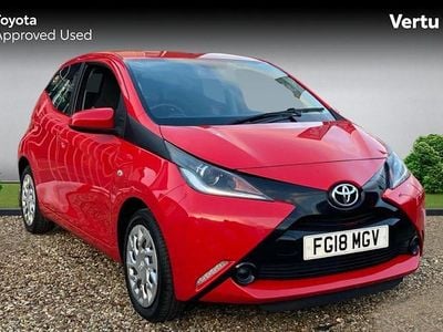 Red Used 2018 Toyota Aygo X-play Hatchback | £8,760 (Fair price)