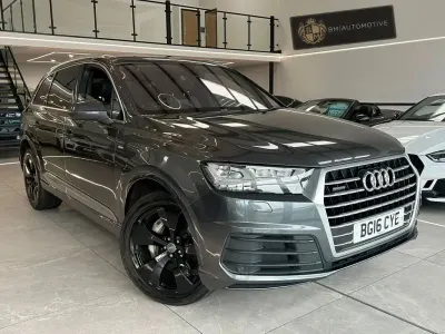Used Audi Q7 S-Line 272 HP (200 kW) 2016 Grey SUV