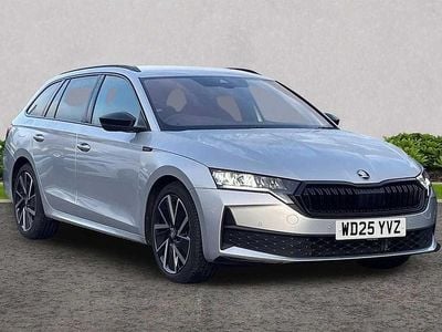 Used Skoda Octavia SportLine 110 HP (80 kW) 2025 Brilliant silver metallic Estate