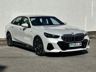 White Used 2025 BMW i5 M Sport Sedan | £44,450 (Fair price)