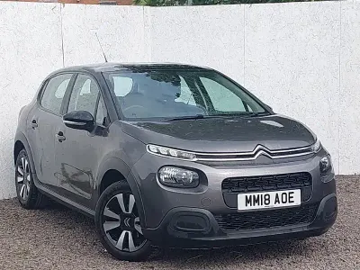 Używany Citroën C3 Feel 82 KM (60 kW) 2018 Szary Hatchback