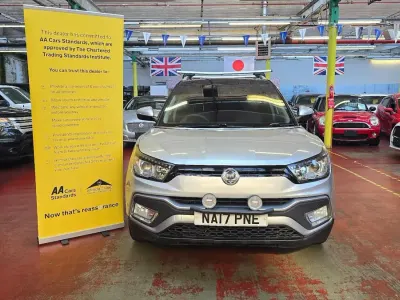 Used SsangYong XLV 115 HP (84 kW) 2017 Silver SUV