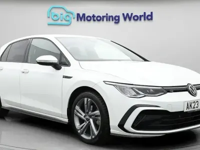 Used VW Golf VIII R-line 150 HP (110 kW) 2023 White Hatchback