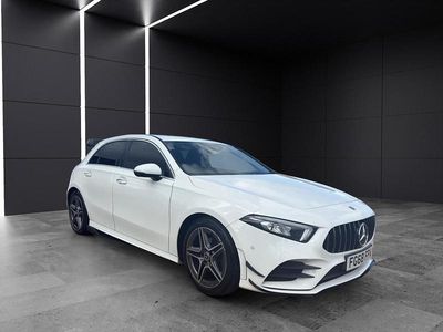 Used Mercedes A200 AMG Line Premium 163 HP (119 kW) 2018 White Hatchback