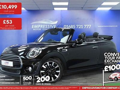 Used Mini Cooper Cabriolet Exclusive 136 HP (100 kW) 2019 Black Cabriolet