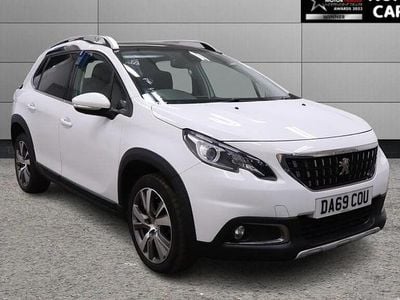 Begagnad Peugeot 2008 Allure Premium 100 HK (73 kW) 2019 Vit SUV
