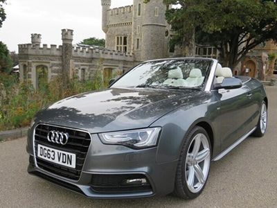 used Audi A5 Cabriolet (2013/63)2.0 TDI (177bhp) S Line Special Edition 2d