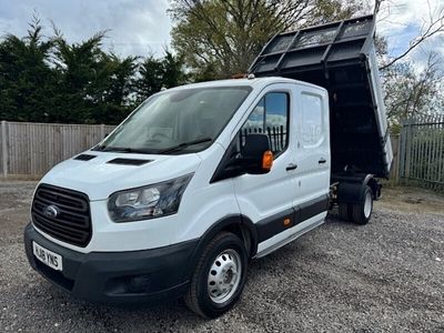 used Ford Transit 350 EcoBlue l3 double cab tipper