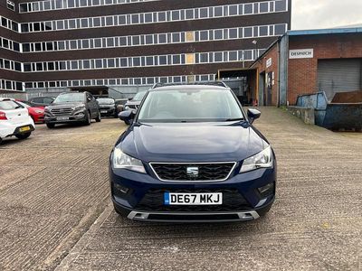 Used Seat Ateca SE 150 HP (110 kW) 2017 Blue SUV