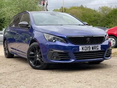 Gebraucht Peugeot 308 SW GT-line 2019 Blau Kombi