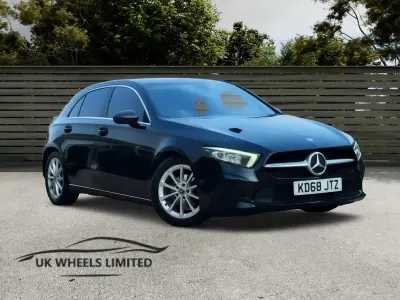 Used Mercedes A180 116 HP (85 kW) 2019 Black Hatchback