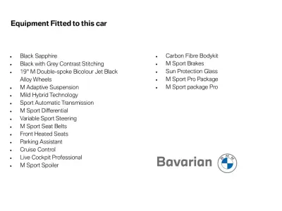 Used BMW 430 M Sport 282 HP (207 kW) 2021 Black Coupe