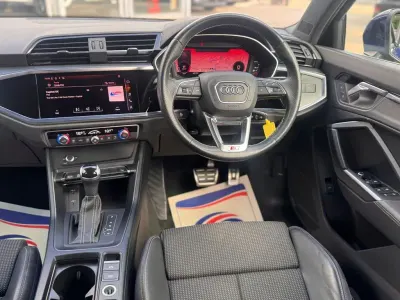Used Audi Q3 S-Line 150 HP (110 kW) 2021 Blue SUV