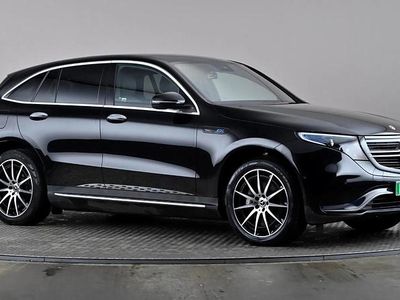 Used Mercedes EQC400 AMG line 300 kW (408 HP) 2022 Black SUV