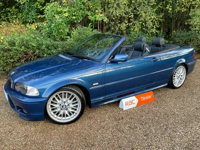 Used BMW 330 Sport Line 2003 Blue Cabriolet