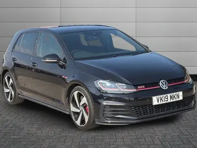 Used VW Golf VII GTI 245 HP (180 kW) 2019 Black Hatchback