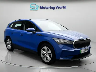 Used Skoda Enyaq iV 150 kW (204 HP) 2022 Blue SUV