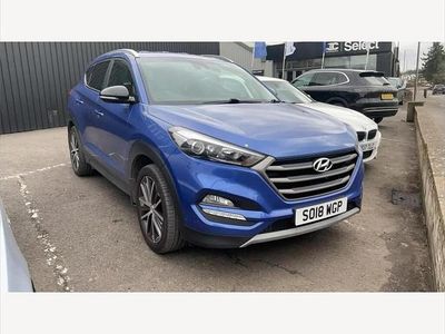 Used Hyundai Tucson GO! 174 HP (127 kW) 2018 Blue SUV