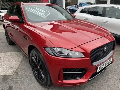 Used Jaguar F-Pace R-Sport 180 HP (132 kW) 2019 Red SUV