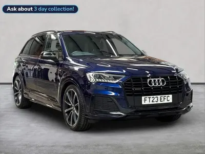 Used Audi Q7 S-Line 231 HP (169 kW) 2023 Blue SUV