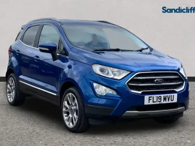 Käytetty Ford Ecosport Titanium 125 HP (91 kW) 2022 Sininen Katumaasturi