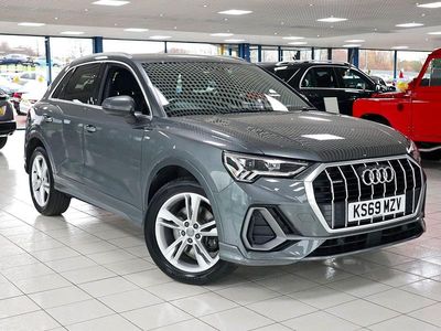 Used Audi Q3 S-Line 190 HP (139 kW) 2019 Daytona grey SUV