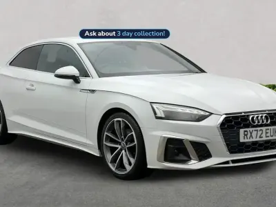 Used Audi A5 S-Line 163 HP (119 kW) 2023 White Coupe