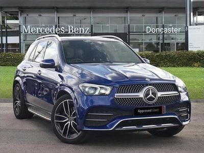 Used Mercedes GLE350 AMG line 267 HP (196 kW) 2021 Blue SUV