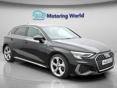 Used Audi A3 Sportback S-Line 150 HP (110 kW) 2022 Black Hatchback