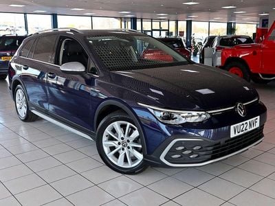 Atlantic blue Used 2022 VW Golf Alltrack Estate | £25,289