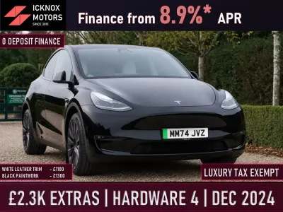 Used Tesla Model Y Long Range RWD 378 kW (514 HP) 2024 Black SUV