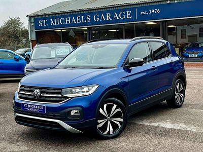 Used VW T-Cross Black Edition 2022 Blue SUV
